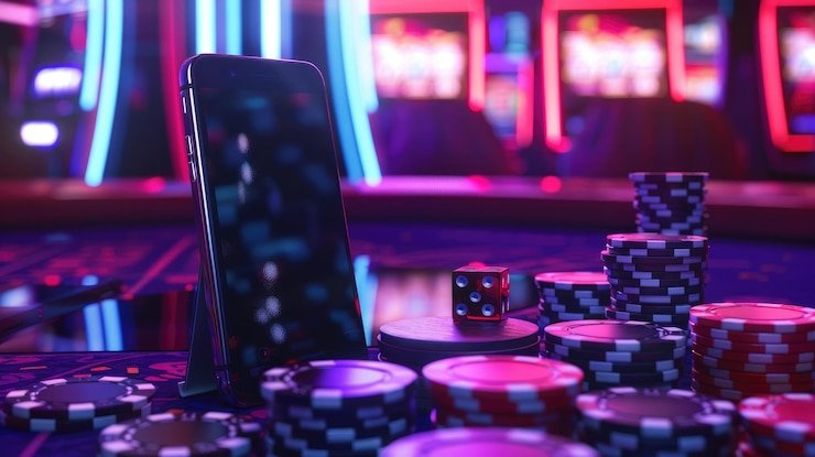 Antarmuka aplikasi sopi slot menampilkan meja dealer langsung dan permainan